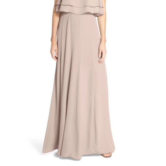 Show Me Your MuMu Dresses & Skirts - Show Me Your Mumu "Princess Ariel" Maxi Skirt Chiffon Side Zip Size XL Fairy